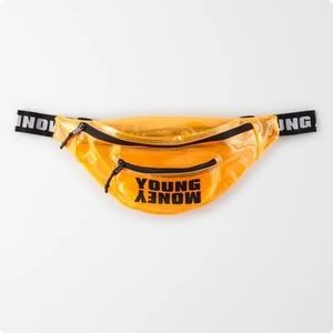 American Eagle AE x Young Money Orange Translucent Fanny Waist Pack